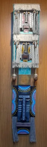 Máscara afro-brasileira 