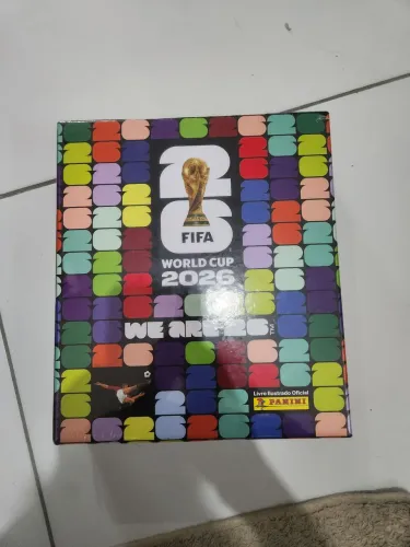 Album copa capa dura prata + 50 envelopes edição ilimitada