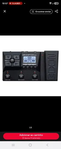 Pedaleira zoom g2 four nx 