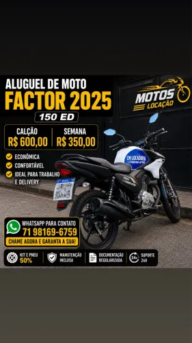 FACTOR 150 ALUGUEL DE MOTO
