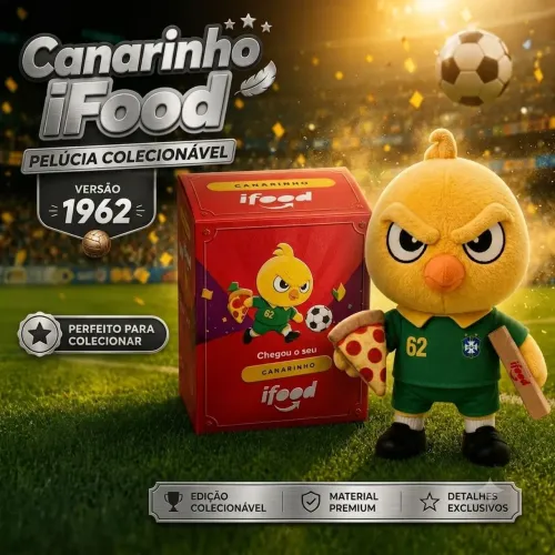 Canarinho Ifood 1962 / Oportunidade!!