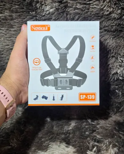Suporte para Filmagem no Peitoral