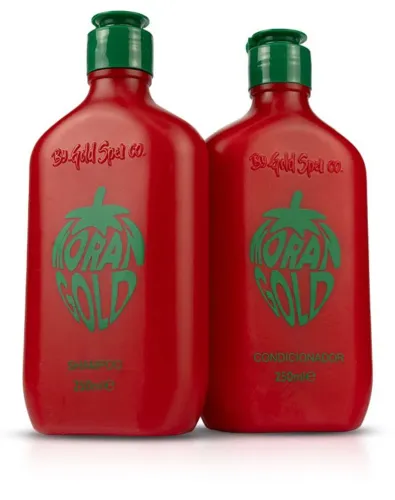 SHAMPOO E CONDICIONADOR MORANGOLD