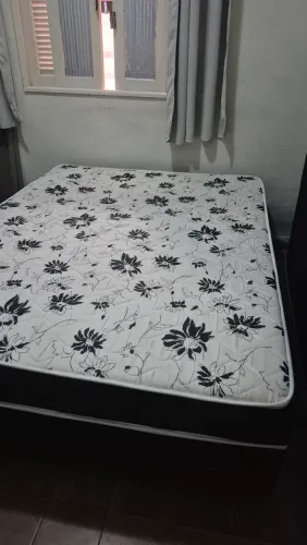 VENDO CAMA BOX CASAL UNION ORTOPEDIC ORTOBOM - R$ 350