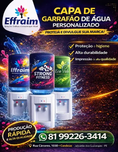 Capa de Garrafão Personalizada - Proteção e Estilo