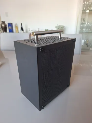 Gabinete Metalfish t40 + Cabo Riser + Air Cooler
