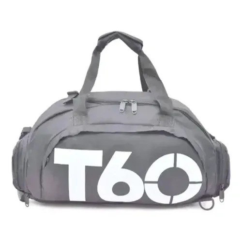 Cinza - T-6 - Bolsa Esportiva Multifuncional Transversal
