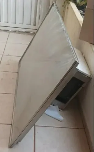 Placa E Pista Fria Refrigerada Em Aço Inox - 140x80 Cm 220v (Usado)