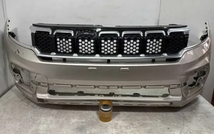Parachoque Dianteiro Jeep Commander Original 26568 Prateado