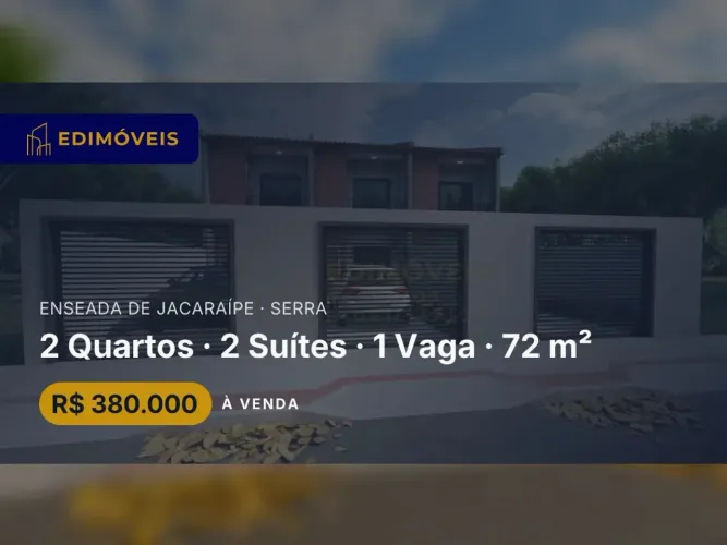 Enseada de Jacaraípe| Casa Duplex 2 suítes, ideal para sua família