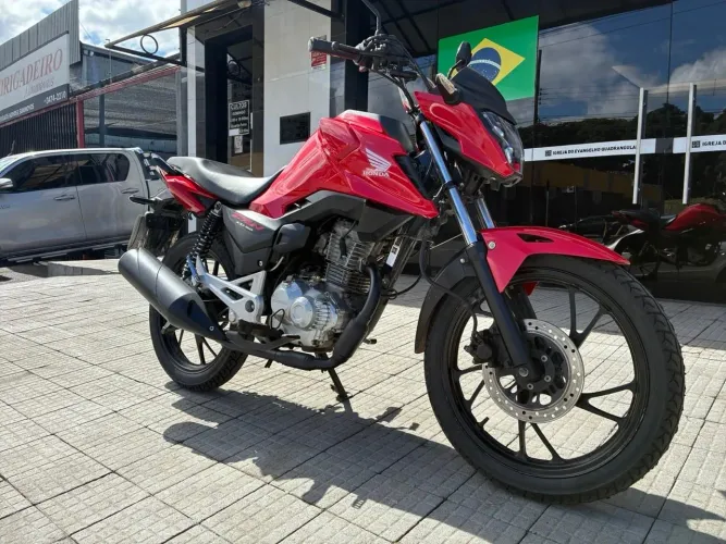 CG-160 FAN FLEX  VERMELHA 2024/2025
