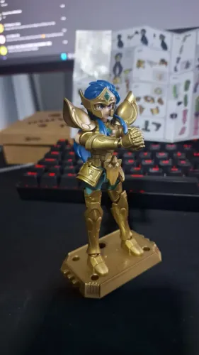 Boneco - Camus de Aquário - Cavaleiros do Zodiaco