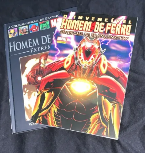 HOMEM DE FERRO - 02 HQ'S + BRINDES