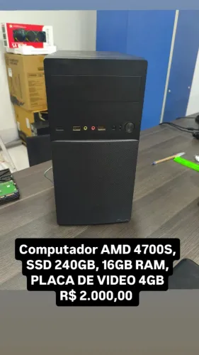 Computador AMD 4700S