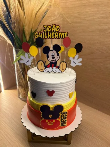 Topo de bolo personalizado