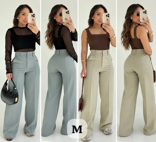 Calça Alfaiataria Nova Promoção 75,00