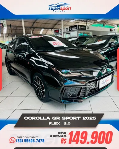 Toyota Corolla GR-Sport 2.0 Flex 16V AUT 2025