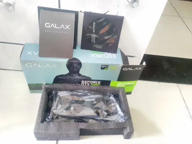 GTX 1060 3gb em ótimo estado de com caixa e manual.