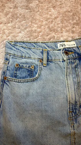 Saia jeans ZARA