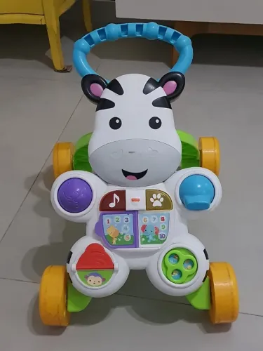 Andador com atividades zebra - Fisher Price