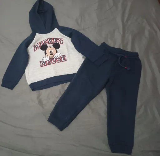Conjunto Moletom Disney - Tamanho 3 anos