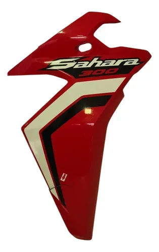 Carenagem Aba Dir Tanque Honda Sahara 300 24/26 C/det 61818 Vermelho