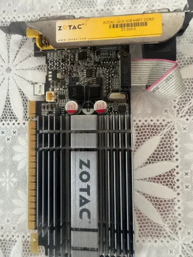 Placa de vídeo zotac G210 1 giga ddr3 64 bit