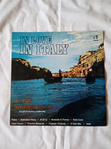 DISCO DE VINIL - IN LOVE IN ITALY