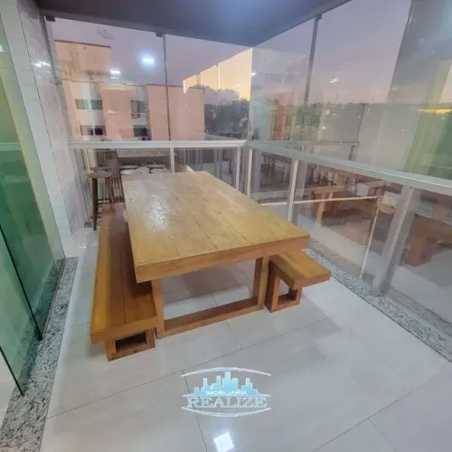 Código 4712 - Vende apartamento no bairro Veneza, 03 quartos, sendo 01 suíte com guarda ro