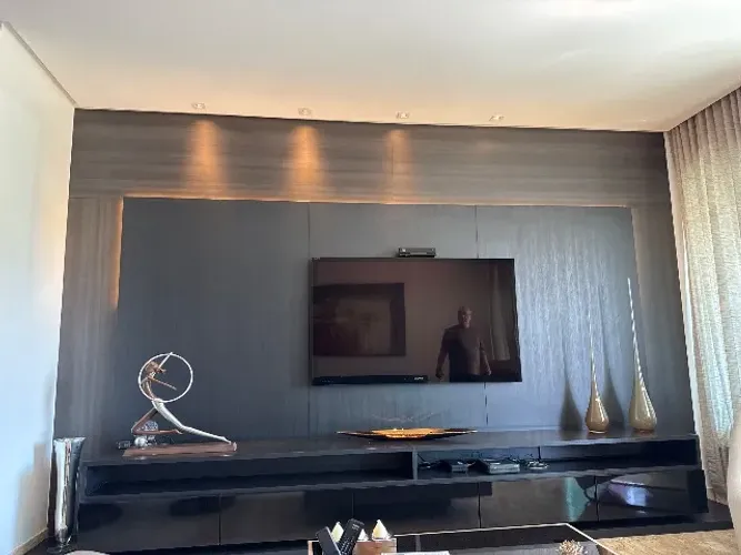 Painel mdf com led