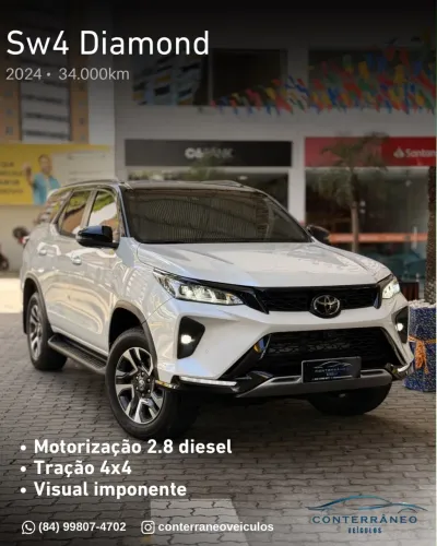 Toyota Hilux SW4 Diamond 2.8 TB 4X4 Die. Aut. 2024