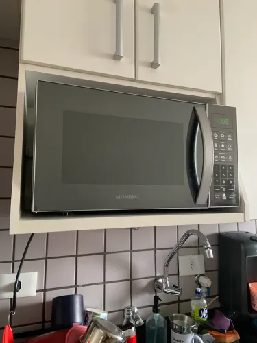 Microondas Mondial 1200W - 21L (cinza)