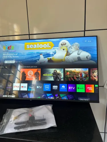 Tv smartv 43 Toshiba semi nova entrega grátis