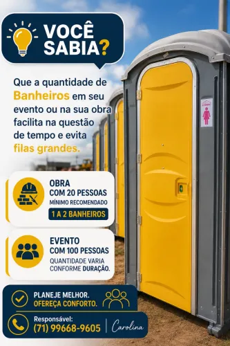 BANHEIRO QUÍMICO