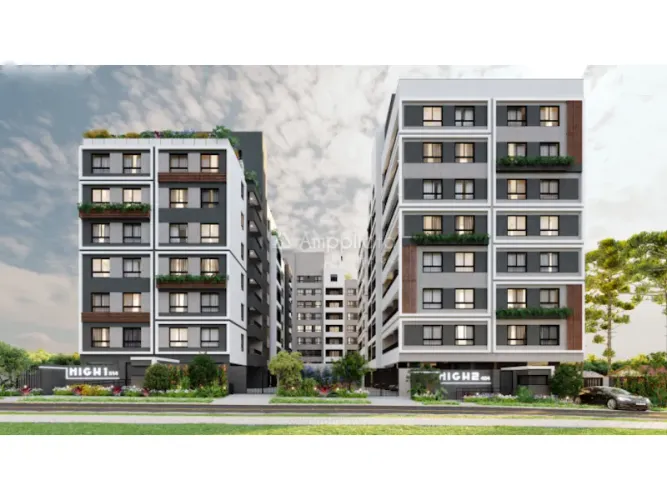 Apartamento Studio à Venda com sacada e churrasqueira no Novo Mundo