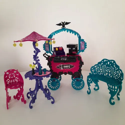 Café da monster high original com acessórios