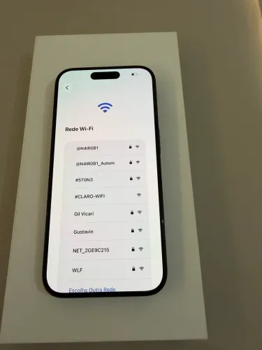 iPhone 15 pro! Sem marcas de uso! Novíssimo , não aceito troca!! 100% original