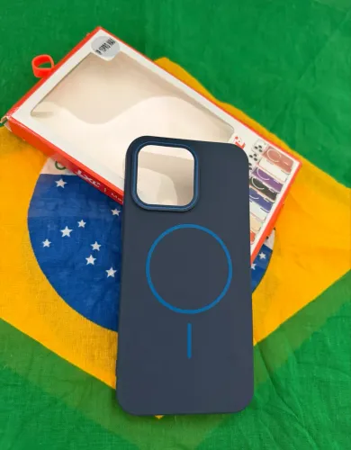 Capa de celular IPhone silicone anti queda
