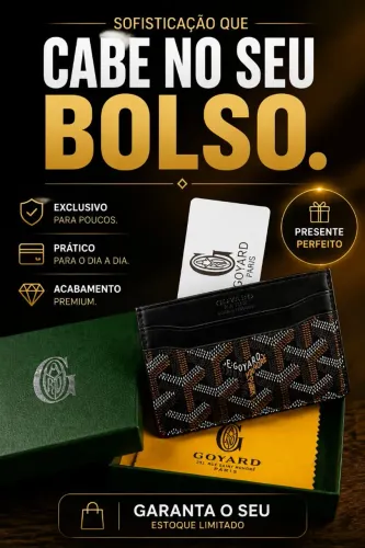 Porta Cartão Goyard