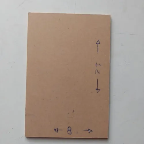 Plaquinha de MDF crú 