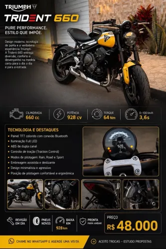 Triumph Trident 660 2025