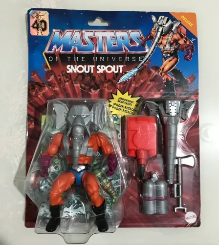 Boneco Master Of The Universe Origins Snout Spout Mattel/Novo/Lacrado/Original