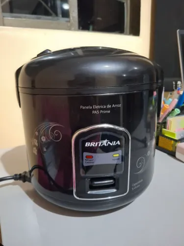 Panela De Arroz Britânia Pa5 Prime Preta