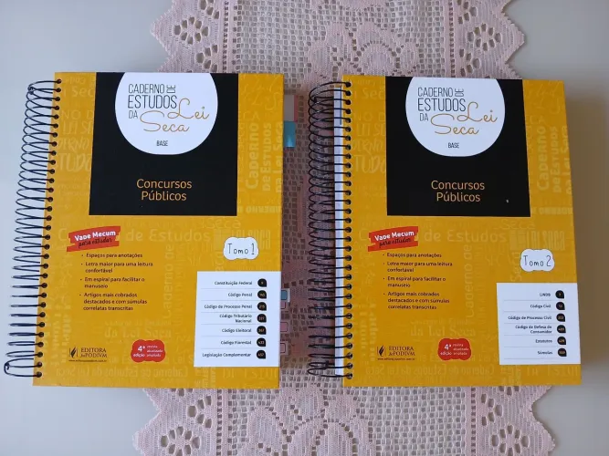 Kit Lei Seca Estudos Concurso