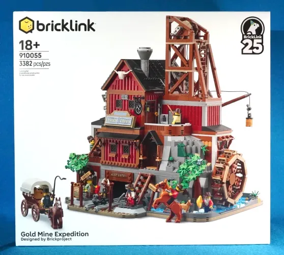 Lego Bricklink Gold Mine 910055 Novo