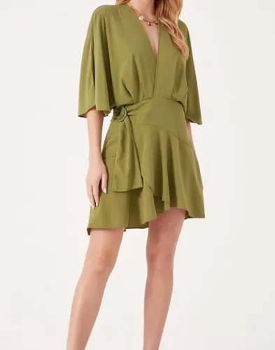 Vestido Dress To verde