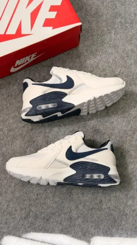 Tênis Nike Air Max Exceel Importado Premium Preto/Branco Masculino Disponível 38 AO 43