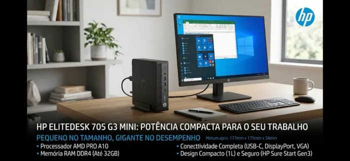 Pc 705 g3 hp elitedesk