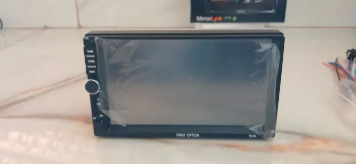 Central multimidia 2 Din, Bluetooth, USB, sd, rádio FM + câmera de ré.