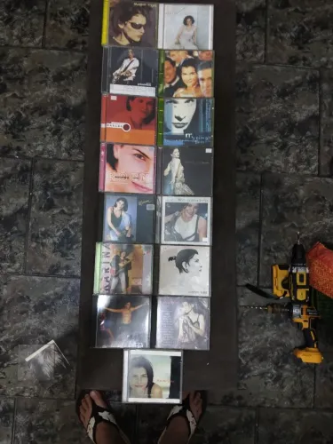 Coleção DVD da Marina Lima.